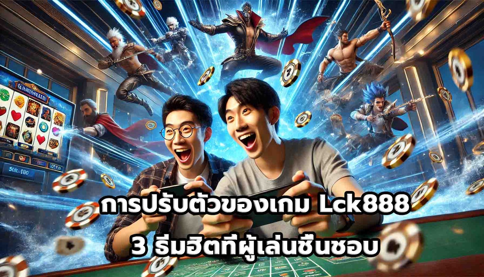 การปรับตัวของเกม Lck888 3 ธีมฮิตที่ผู้เล่นชื่นชอบ-15