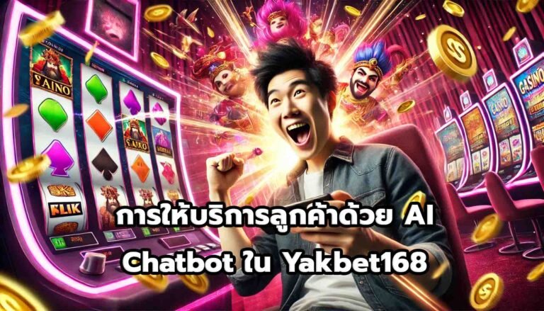 การให้บริการลูกค้าด้วย AI Chatbot ใน Yakbet168-3