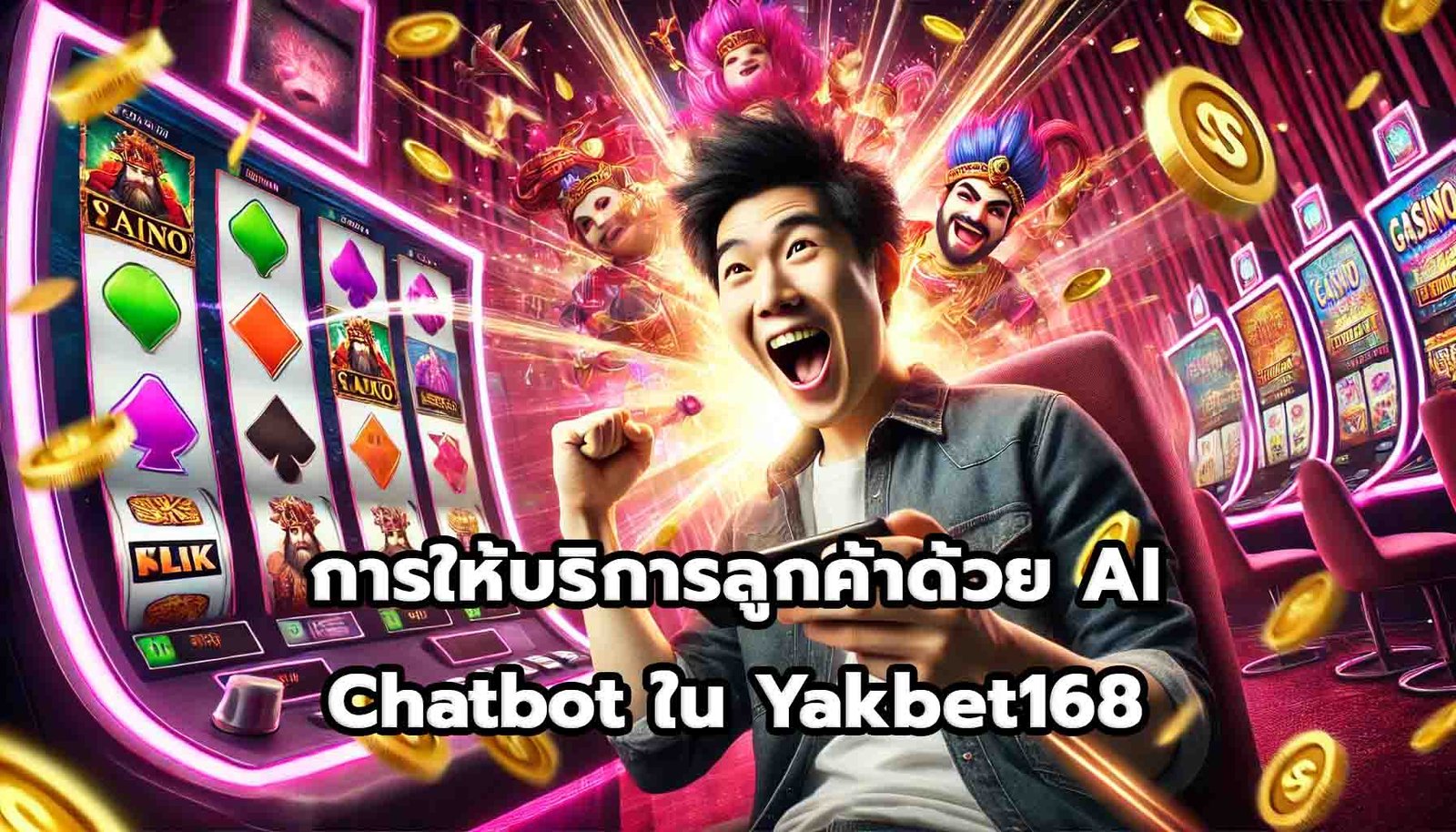 การให้บริการลูกค้าด้วย AI Chatbot ใน Yakbet168-3