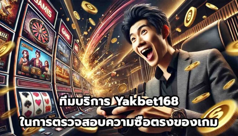 ทีมบริการ Yakbet168 ในการตรวจสอบความซื่อตรงของเกม-5
